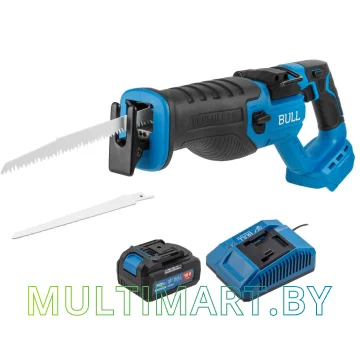 Сабельная пила Bull CSR 2118 E SET 1325946 (с 1-им АКБ)